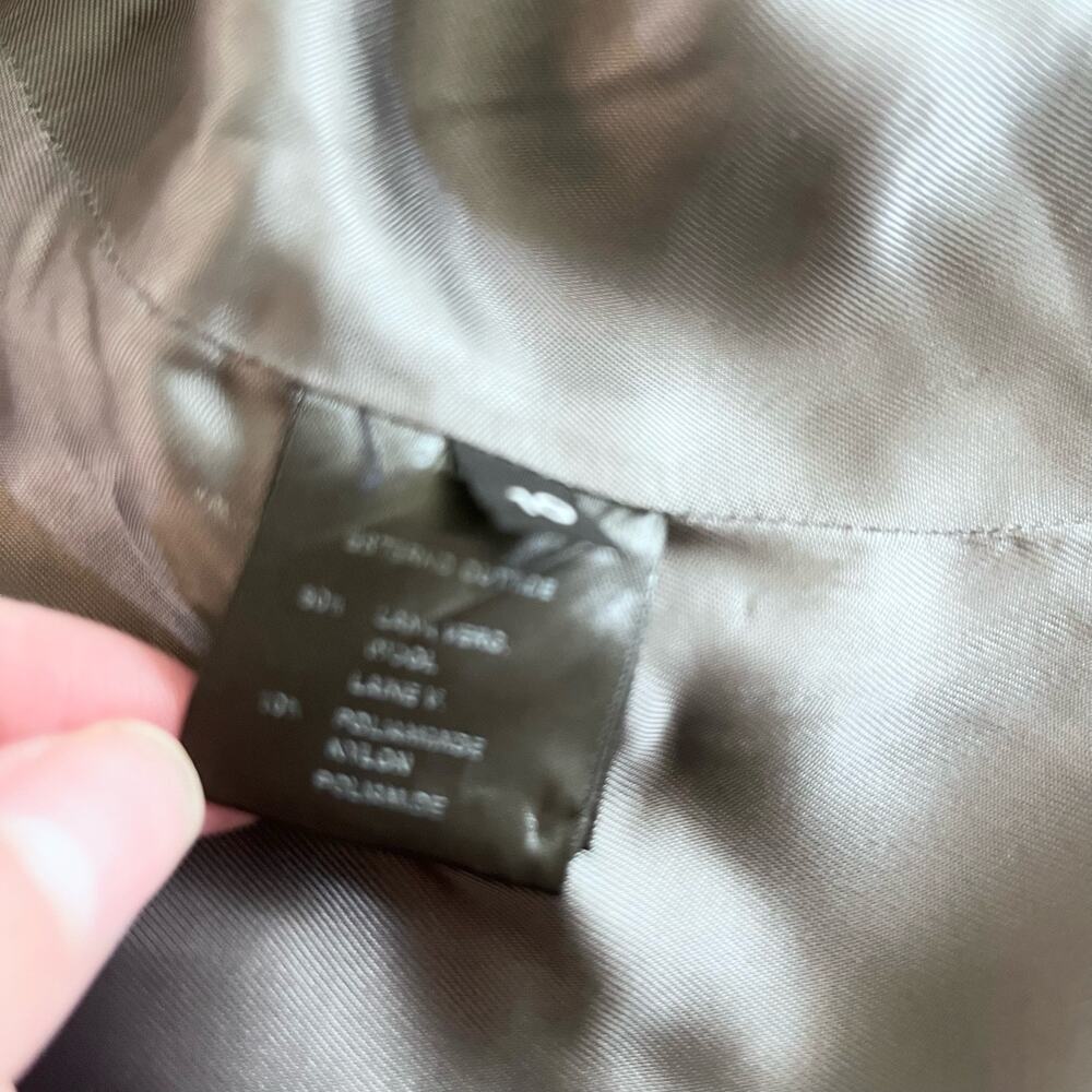 Dal Lago club boys gray plaid virgin wool blazer sports jacket size 10 - Picture 8 of 10